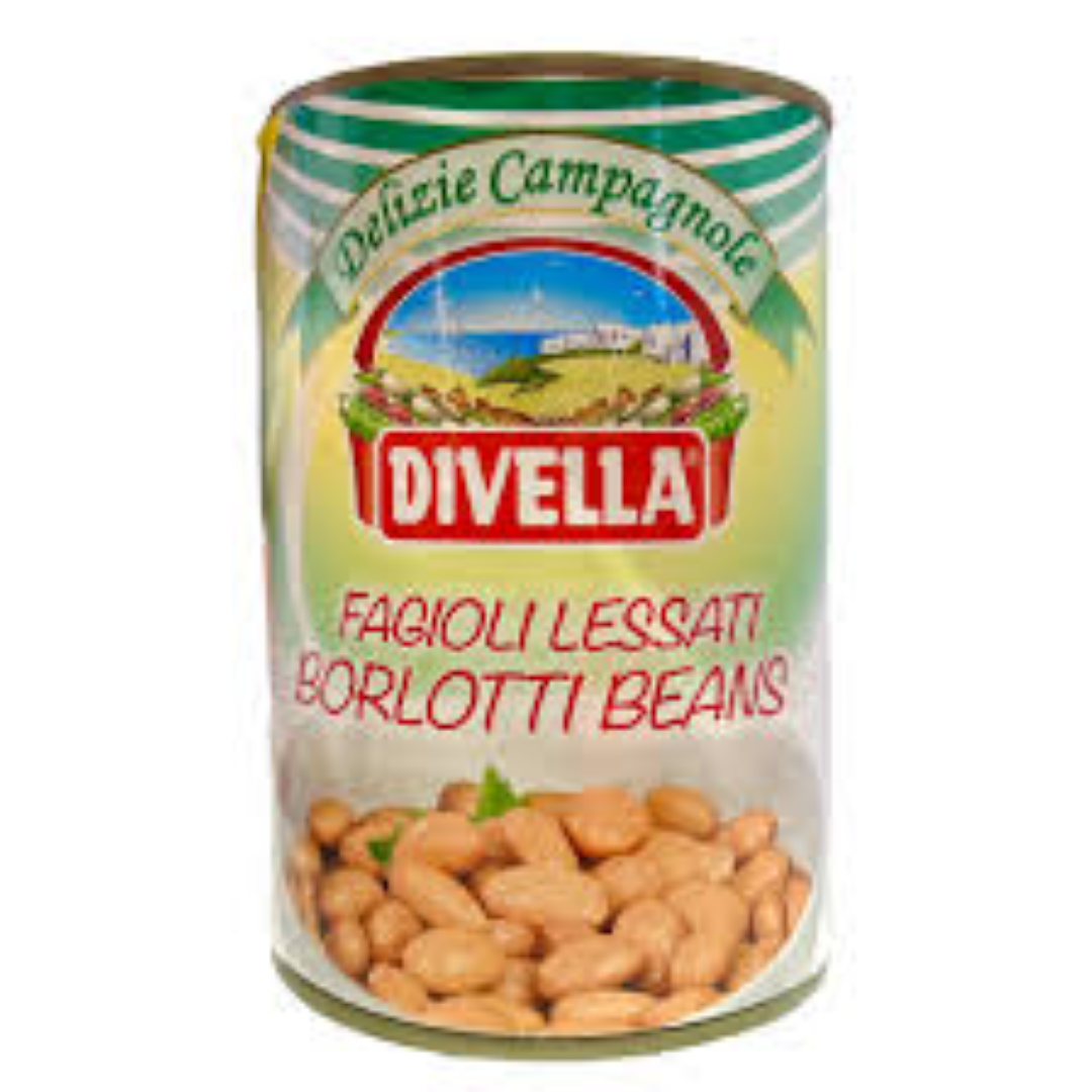 DIVELLA BORLOTTI BEANS 400G